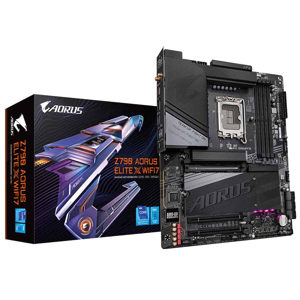 Gigabyte Z790 AORUS ELITE X WIFI7 moederbord Intel Z790 Express LGA 1700 ATX (Z790 AORUS ELITE X WIFI7) thumbnail