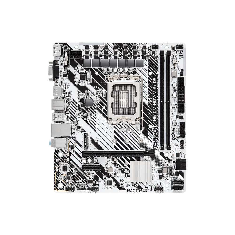 ASROCK H610M-HDV/M.2+ D5 (1700) (D) (90-MXBM50-A0UAYZ) thumbnail