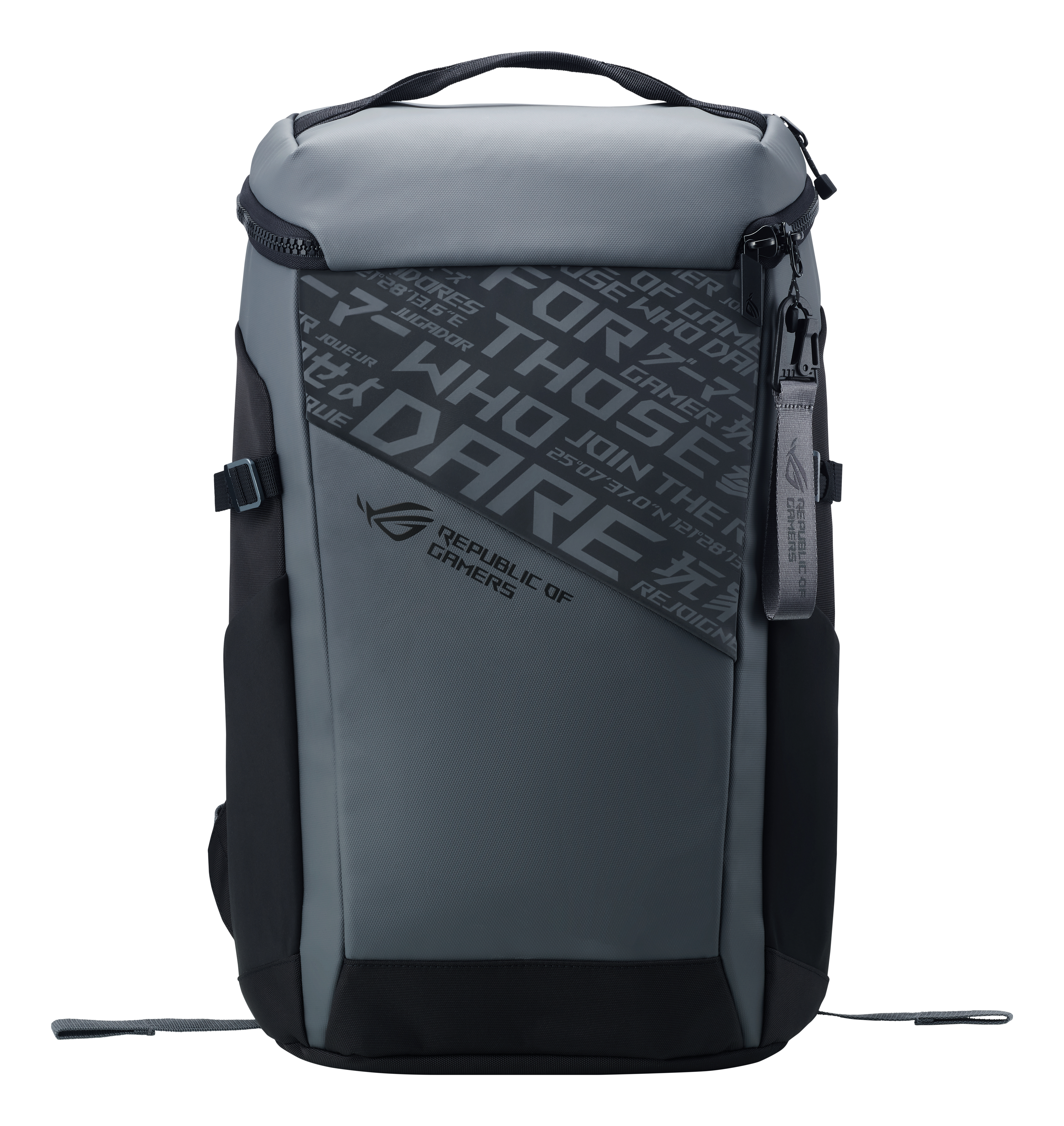 ASUS ROG Ranger BP2701 Cybertext Edition 45,7 cm (18") Rugzak Zwart, Grijs (90XB06L0-BBP010) thumbnail