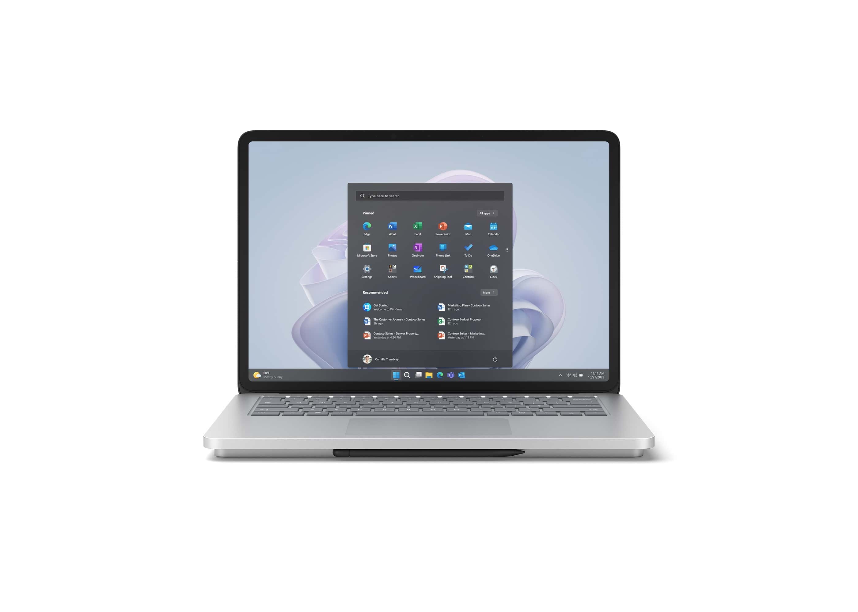 Microsoft Surface Laptop Studio 2 Hybride (2-in-1) 36,6 cm (14.4) Touchscreen Intel® Core™ i7 i7-13800H 64 GB LPDDR5x-SDRAM 2 TB SSD RTX 2000 Ada Wi-Fi 6E (802.11ax) Windows 11 Pro Platina (Z4H-00009) thumbnail