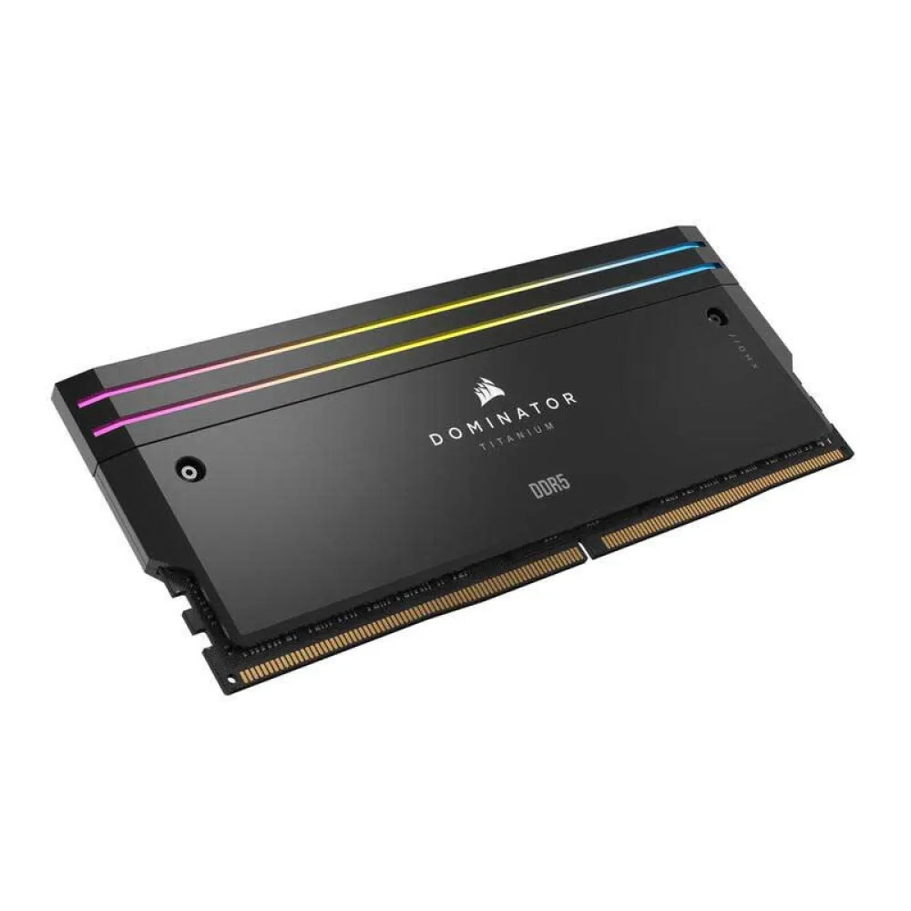 CORSAIR Dominator Titanium RGB - DDR5 - Kit - 48GB: 2 x 24GB - DIMM 288-PIN - 6000 MHz / PC5-48000 - CL30 - Schwarz (CMP48GX5M2B (CMP48GX5M2B6000C30) thumbnail