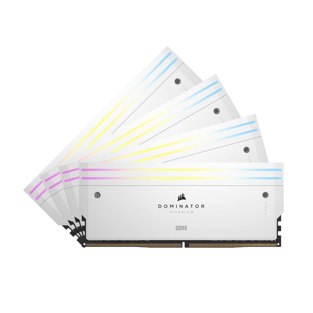 CORSAIR DOMINATOR TITANIUM RGB 64GB 4x (CMP64GX5M4B6000C36W) thumbnail