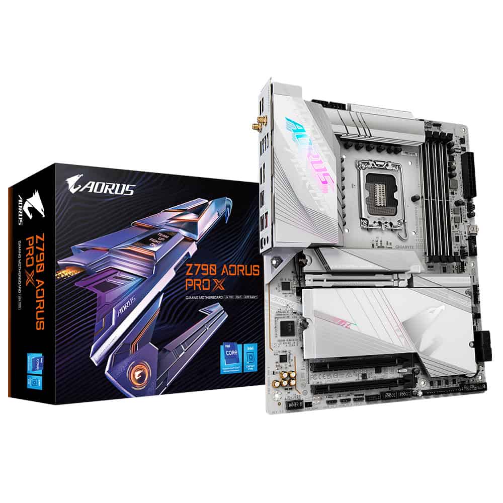 Gigabyte Z790 AORUS PRO X moederbord Intel Z790 LGA 1700 ATX (Z790 AORUS PRO X) thumbnail