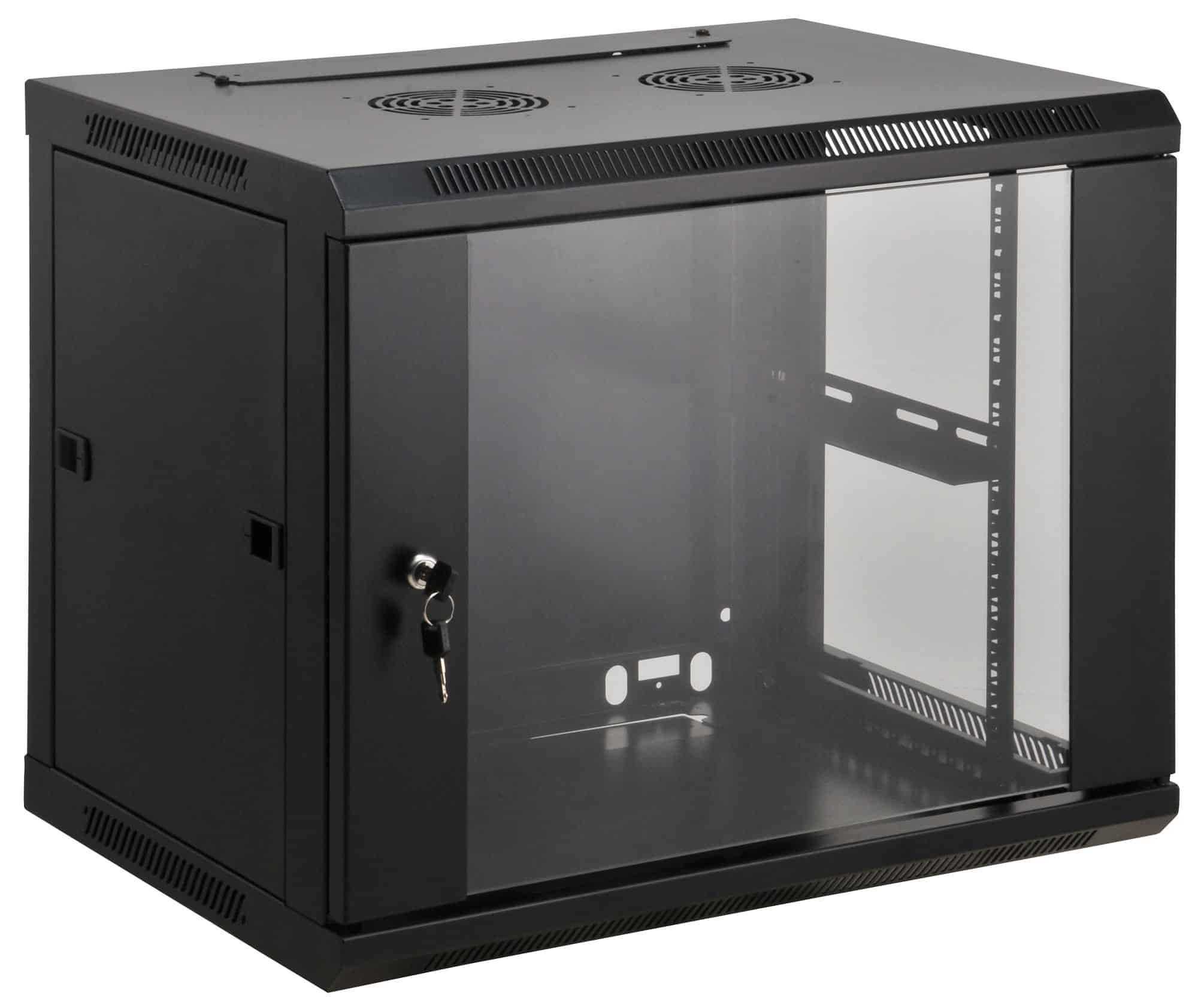Intellinet 712057 rack 20U Wandrek Zwart (712057) thumbnail