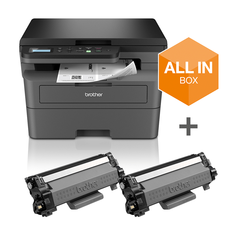 Brother DCP-L2627DWXL multifunctionele printer Laser A4 1200 x 1200 DPI 32 ppm Wifi (DCPL2627DWXLRE1) thumbnail