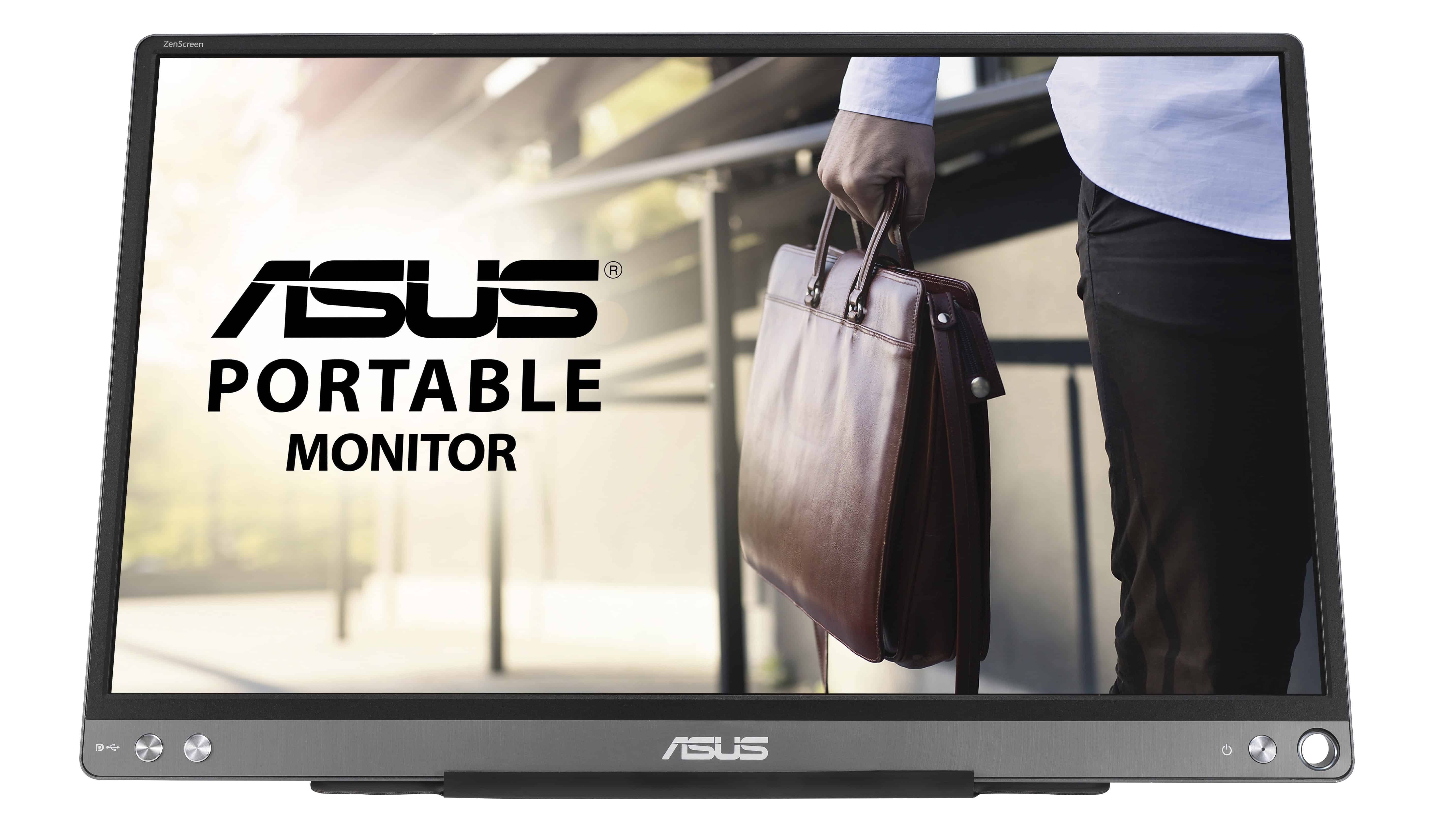 ASUS ZenScreen MB16ACE LED display 39,6 cm (15.6) 1920 x 1080 Pixels Full HD Grijs (MB16ACE) thumbnail