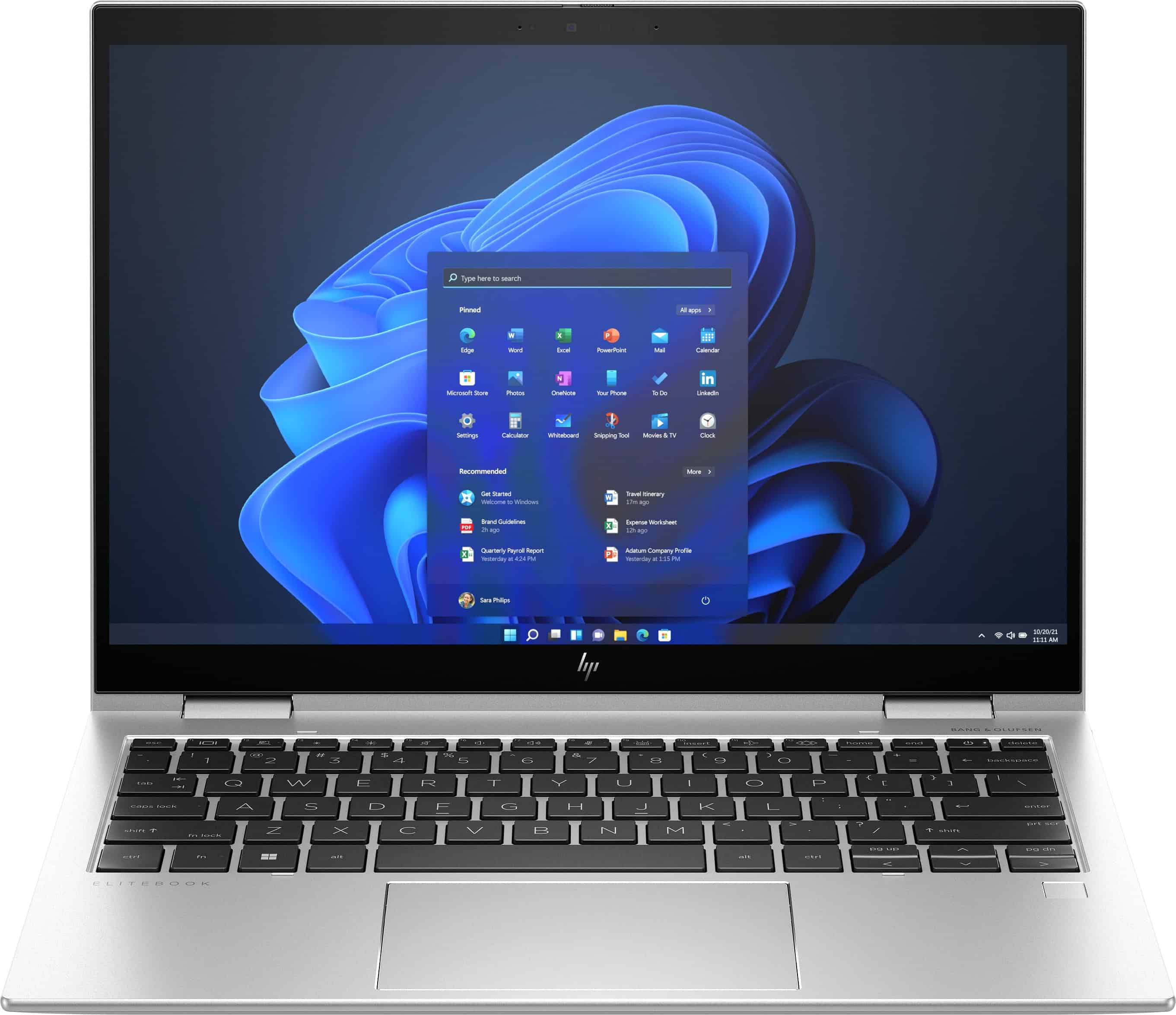 HP Elite x360 830 G10 Intel® Core™ i7 i7-1355U Hybride (2-in-1) 33,8 cm (13.3") Touchscreen WUXGA 16 GB LPDDR5-SDRAM 512 GB SSD Wi-Fi 6E (802.11ax) Windows 11 Pro Zilver (97328) thumbnail