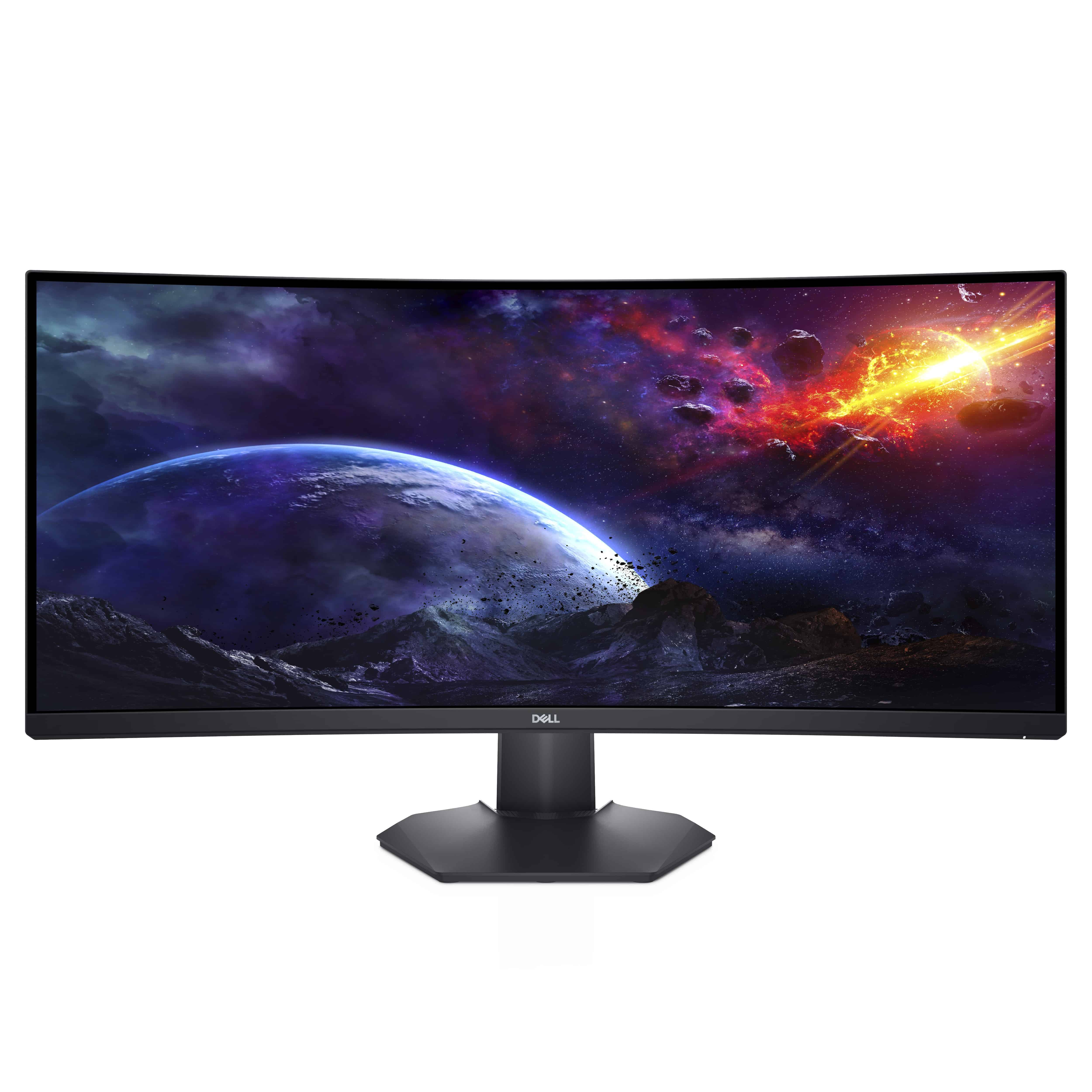 DELL S Series S3422DWG 86,4 cm (34) 3440 x 1440 Pixels Wide Quad HD LCD Zwart (DELL-S3422DWG) thumbnail