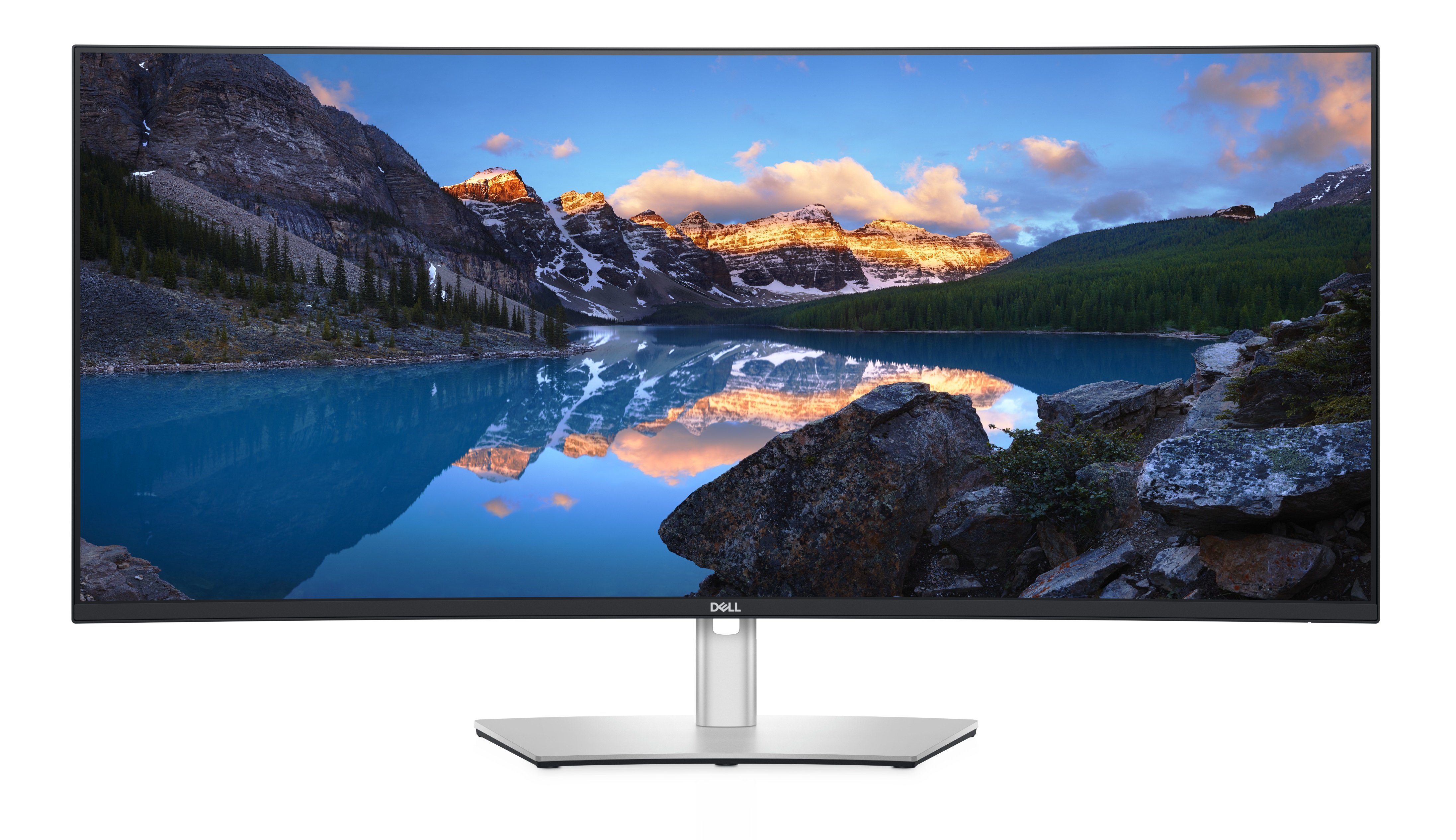 DELL UltraSharp U4021QW computer monitor 100,8 cm (39.7") 5120 x 2160 Pixels 4K DCI LCD Zilver (DELL-U4021QW) thumbnail