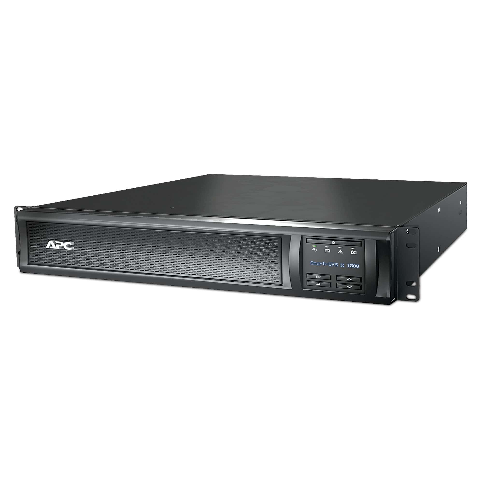 APC Smart-UPS X SMX1500RMI2UNC - 1500VA, 8x C13 uitgang, USB, uitbreidbare runtime, NMC (SMX2000LV) thumbnail