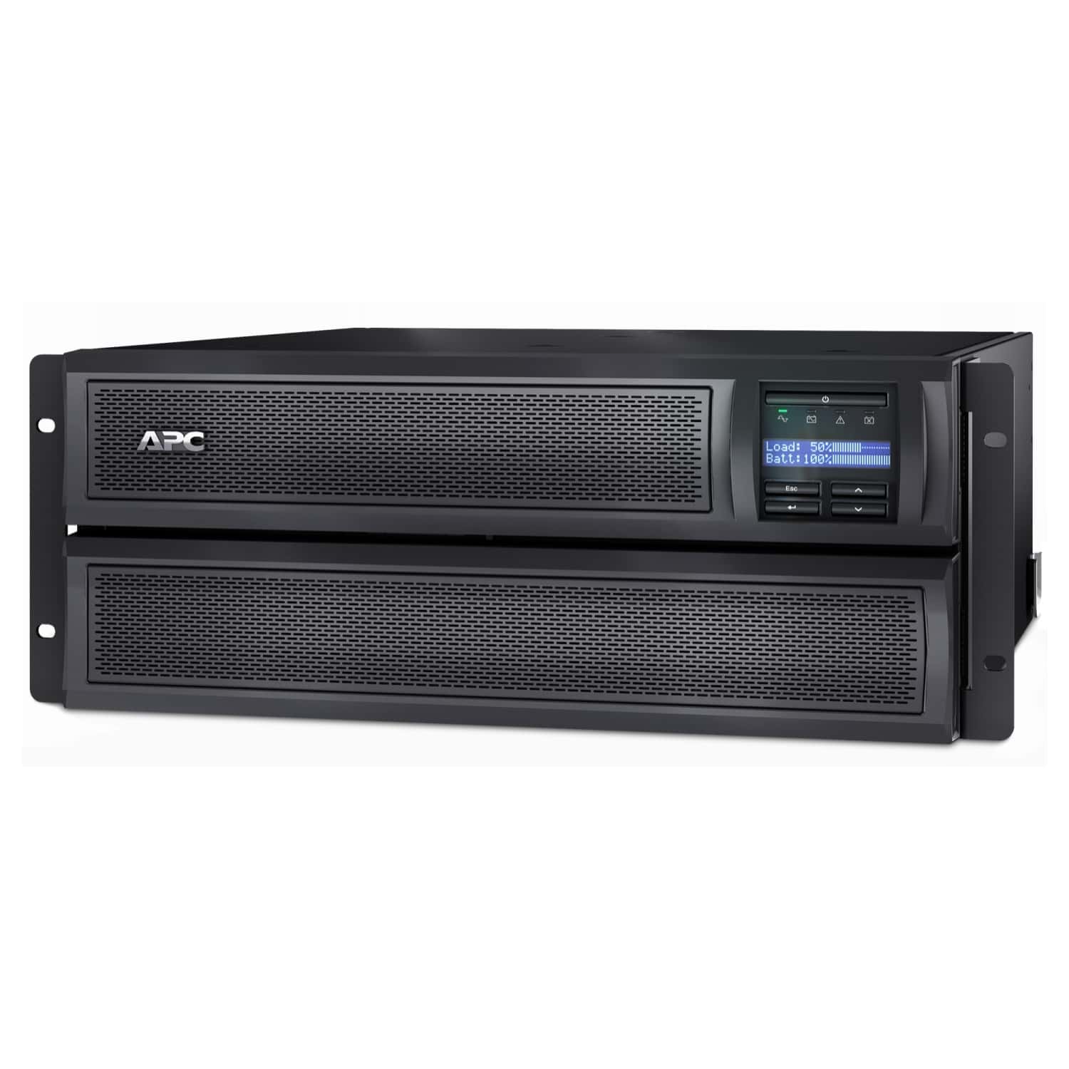 APC SMX3000RMX93 UPS Line-interactive 2,88 kVA 2700 W 3 AC-uitgang(en) (SMX3000RMX93) thumbnail