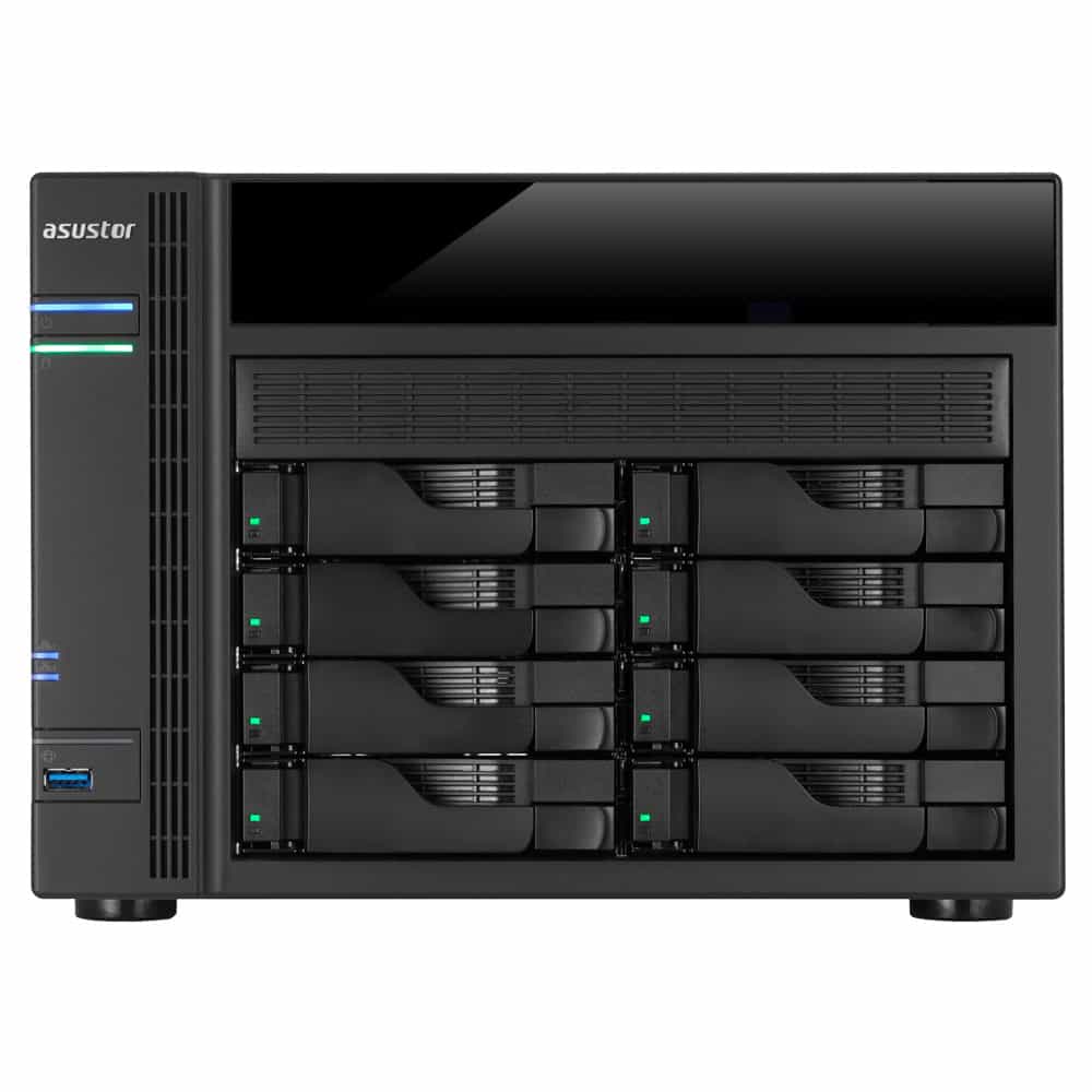 ASUS AS5008T NAS Ethernet LAN Zwart (90IX00D1-BW3S10) thumbnail
