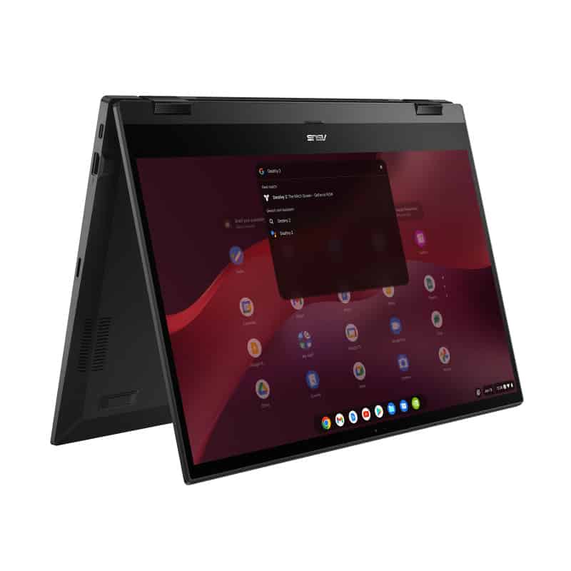 ASUS Chromebook Vibe CX55 Flip CX5501FEA-NA0299 39,6 cm (15.6) Touchscreen Full HD Intel® Core™ i3 i3-1115G4 8 GB LPDDR4x-SDRAM 256 GB SSD Wi-Fi 6 (802.11ax) ChromeOS Grijs (90NX0362-M007P0) thumbnail