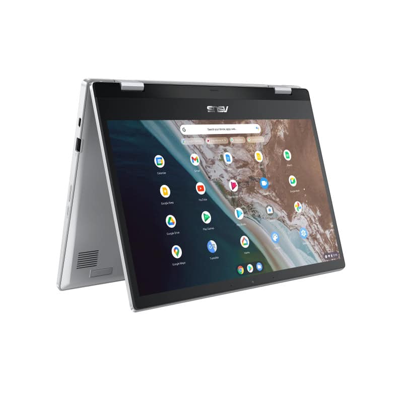 ASUS CX1400FKA-EC0089 Chromebook 35,6 cm (14) Touchscreen Full HD Intel® Celeron® N N4500 8 GB LPDDR4x-SDRAM 64 GB eMMC Wi-Fi 6 (802.11ax) ChromeOS Zilver (90NX05A1-M00350) thumbnail ASUS CX1400FKA-EC0089 Chromebook 35,6 cm (14) Touchscreen Full HD Intel® Celeron® N N4500 8 GB LPDDR4x-SDRAM 64 GB eMMC Wi-Fi 6 (802.11ax) ChromeOS Zilver (90NX05A1-M00350) thumbnail