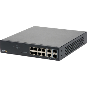 Axis 01191-003 netwerk-switch Managed Gigabit Ethernet (10/100/1000) Power over Ethernet (PoE) 1U Zwart (01191-003) thumbnail Axis 01191-003 netwerk-switch Managed Gigabit Ethernet (10/100/1000) Power over Ethernet (PoE) 1U Zwart (01191-003) thumbnail