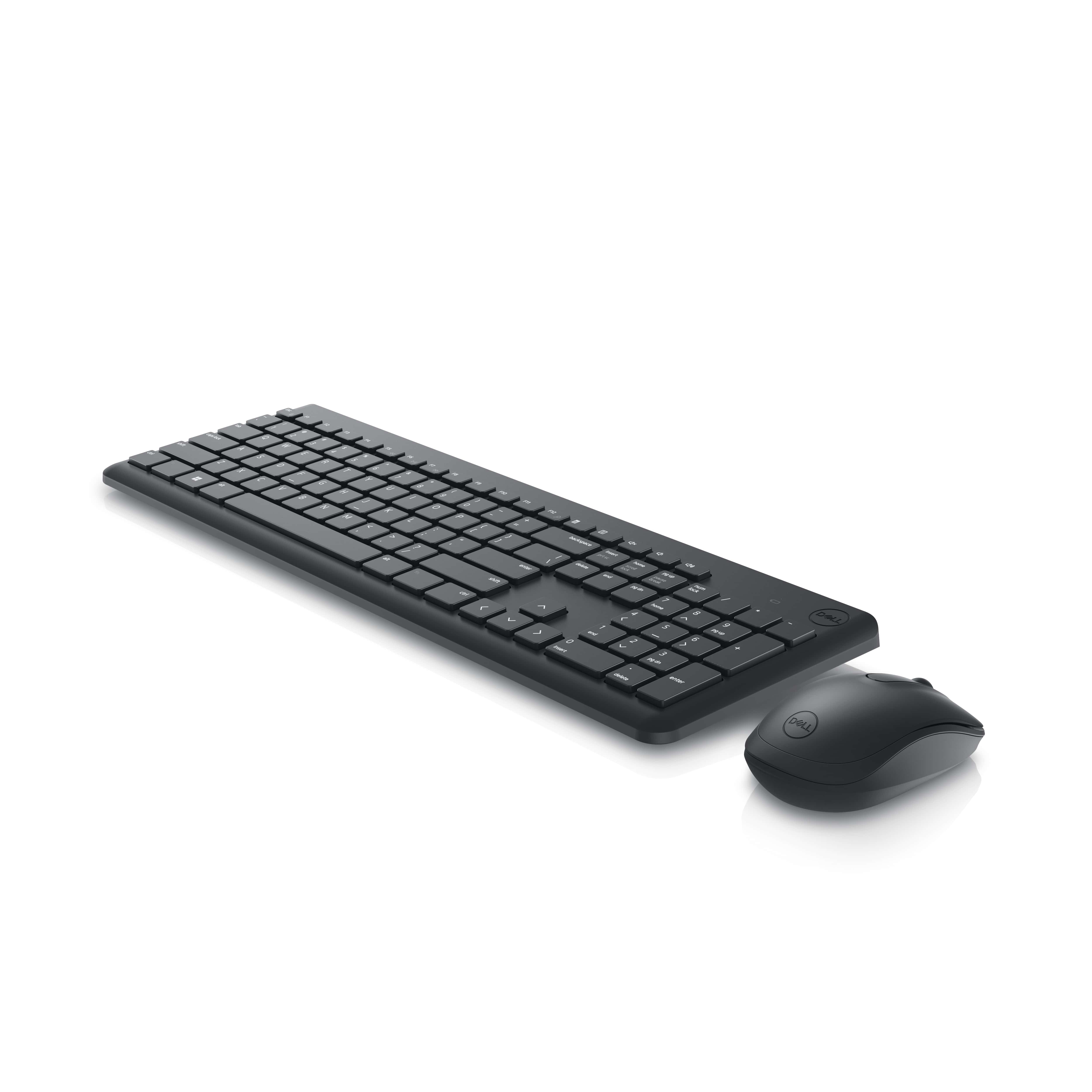 DELL KM3322W toetsenbord Inclusief muis RF Draadloos QWERTY UK International Zwart (KM3322W-R-UK) thumbnail