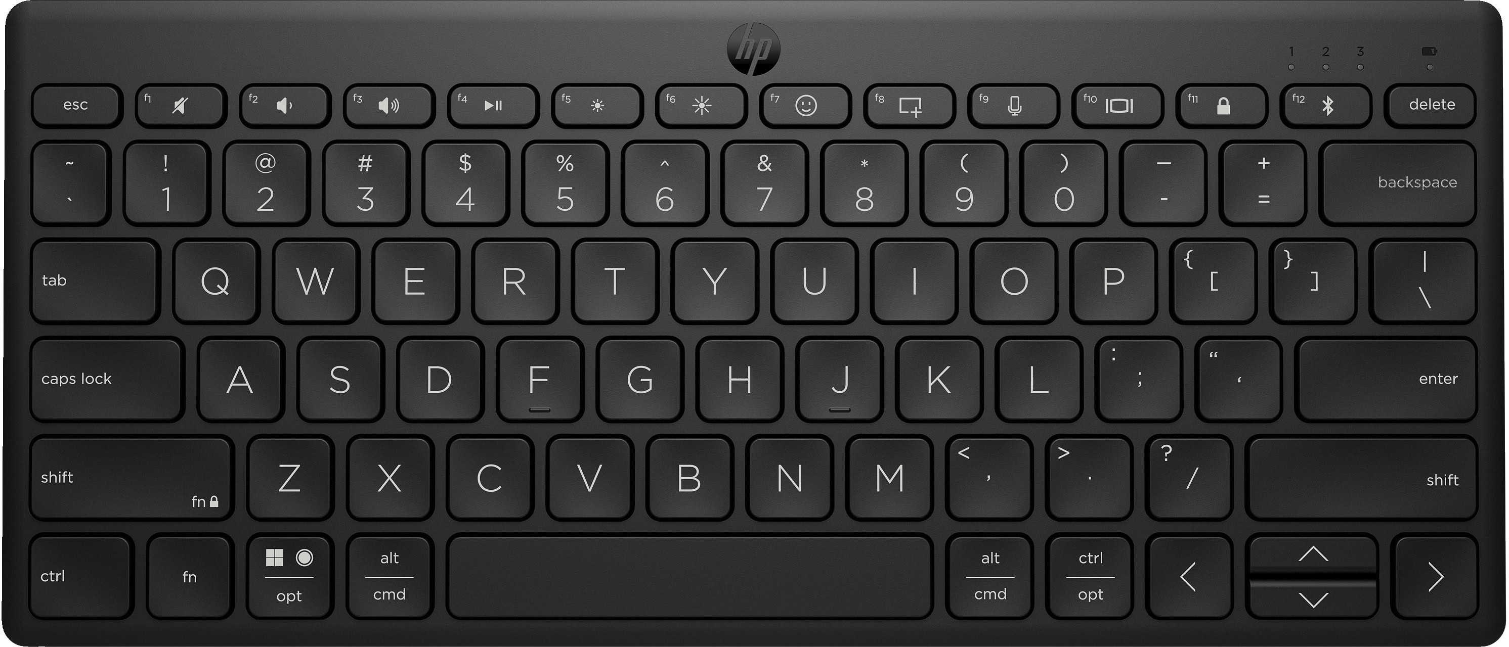 HP 355 compact Bluetooth-toetsenbord voor meerdere apparaten (692S9AA) thumbnail