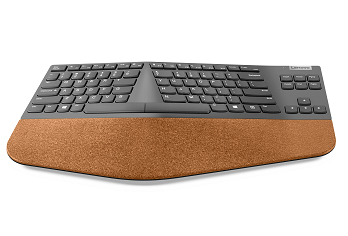 Lenovo Go Wireless Split toetsenbord RF Draadloos Amerikaans Engels Grijs (4Y41C33748) thumbnail