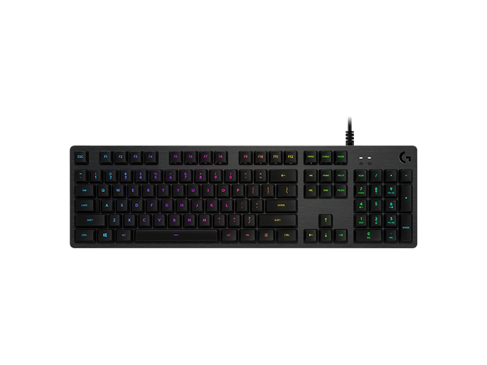 Logitech G G512 CARBON LIGHTSYNC RGB Mechanical Gaming Keyboard with GX Brown switches toetsenbord USB Portugees Koolstof (920-009434) thumbnail Logitech G G512 CARBON LIGHTSYNC RGB Mechanical Gaming Keyboard with GX Brown switches toetsenbord USB Portugees Koolstof (920-009434) thumbnail