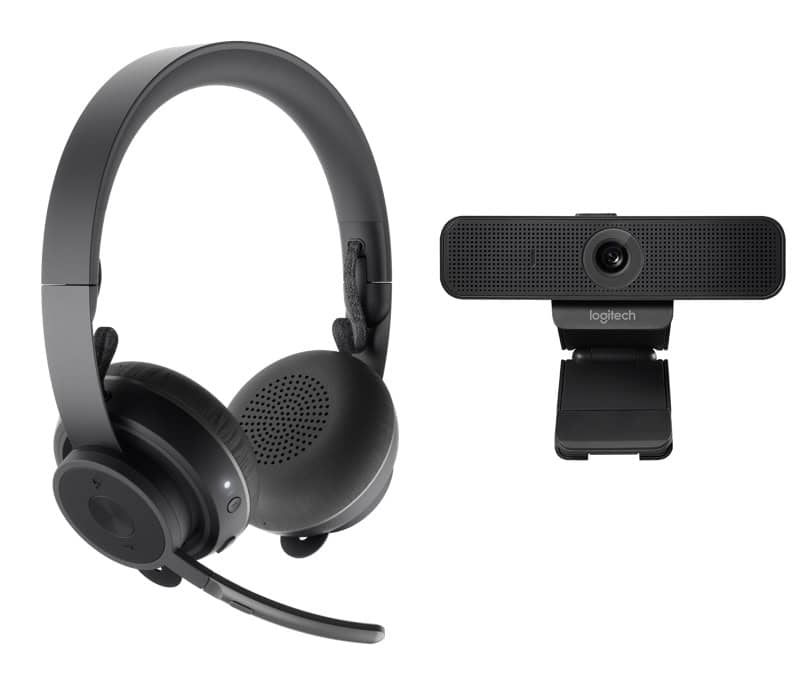 Logitech Persoonlijke Video Collaboration Kit - Zone Wireless + C925e-webcam (991-000311) thumbnail