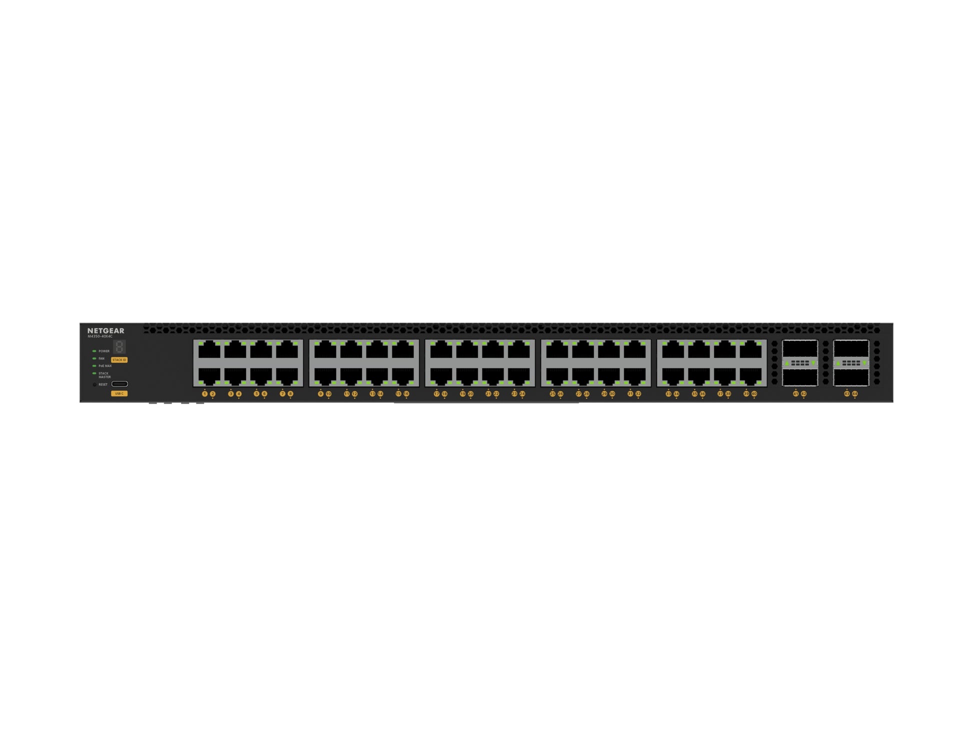 Netgear 52PT M4350-40X4C MANAGED SWITCH, 52PT M4350-40X4C MANAGED SWITCH (XSM4344C-100NES) thumbnail