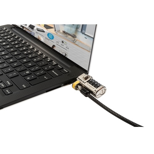 DELL 461-AAEU kabelslot Zwart, Roestvrijstaal 1,8 m (K67992EU) thumbnail