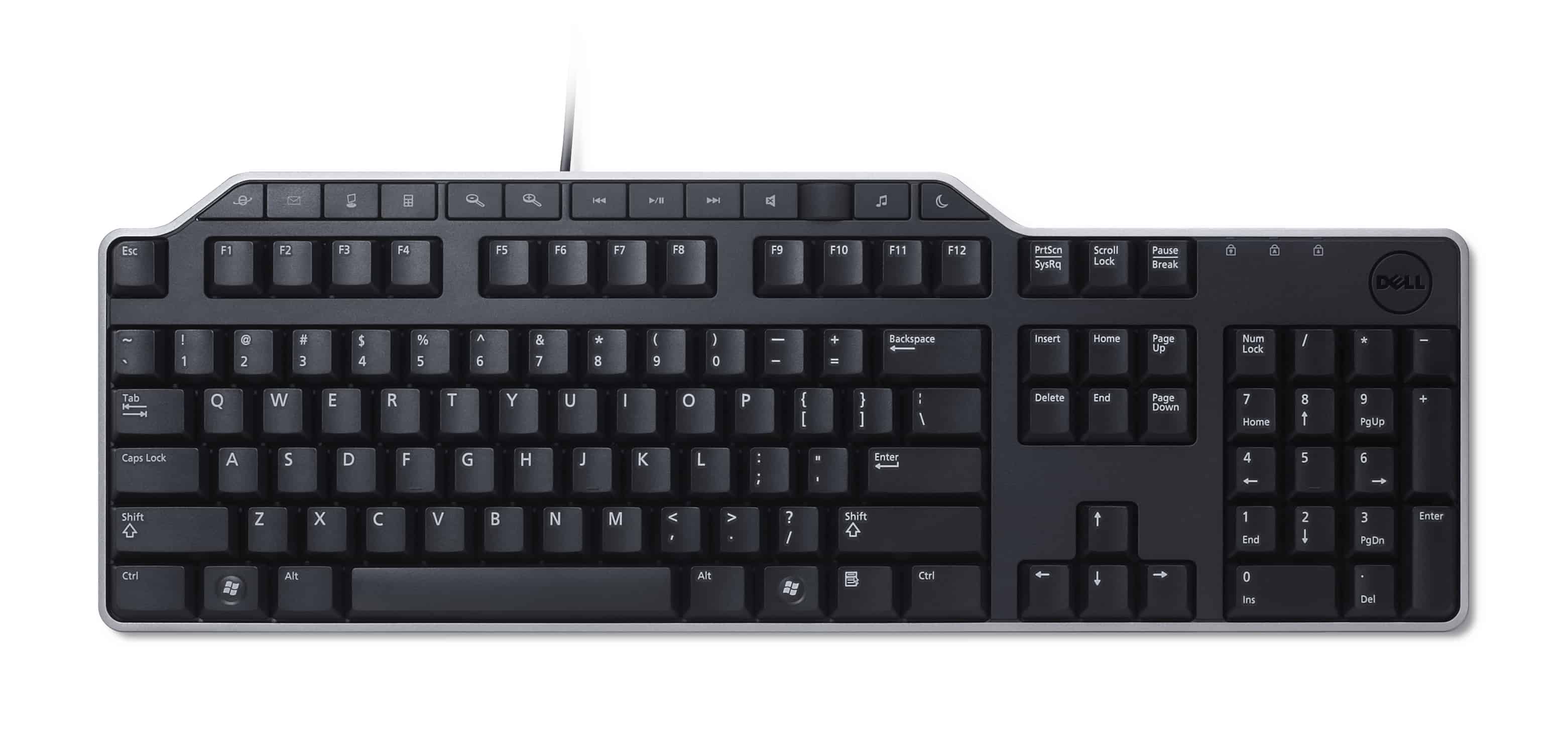 DELL KB522 toetsenbord USB QWERTY Engels Zwart (KB522-BK-UK) thumbnail