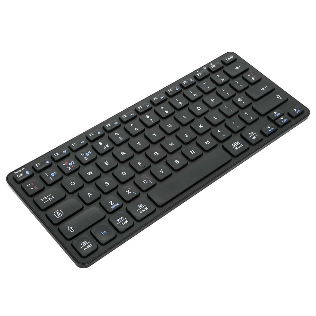 Targus AKB862UK toetsenbord Bluetooth QWERTY Engels Zwart (AKB862UK) thumbnail