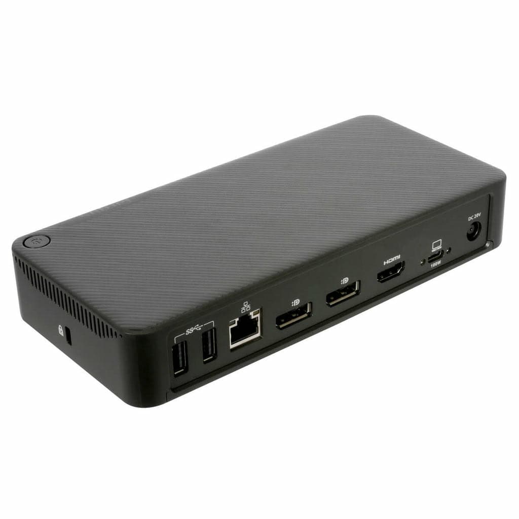 Targus DOCK460EUZ laptop dock & poortreplicator Bedraad USB4 Zwart (DOCK460EUZ) thumbnail