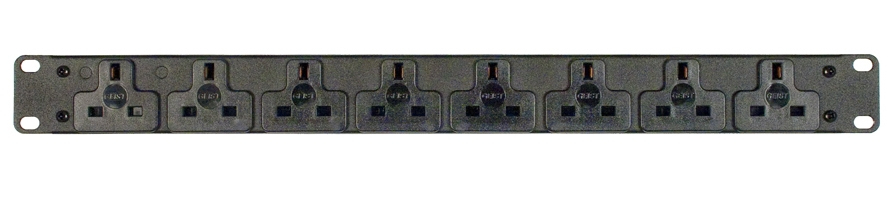 Vertiv EGVHVRN082-102UKLPS6-IP44 energiedistributie 8 AC-uitgang(en) Zwart (G2160) thumbnail