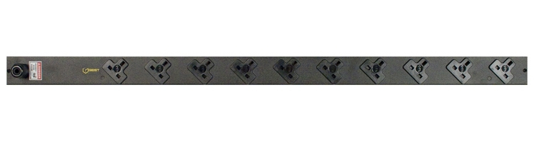 Vertiv EGXPAN102-103UKRPS6-IP44 energiedistributie 10 AC-uitgang(en) Zwart (G2169) thumbnail