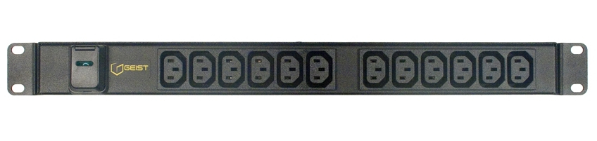 Vertiv EGVHVRB122-104C13UK-V energiedistributie 12 AC-uitgang(en) Zwart (G2175) thumbnail