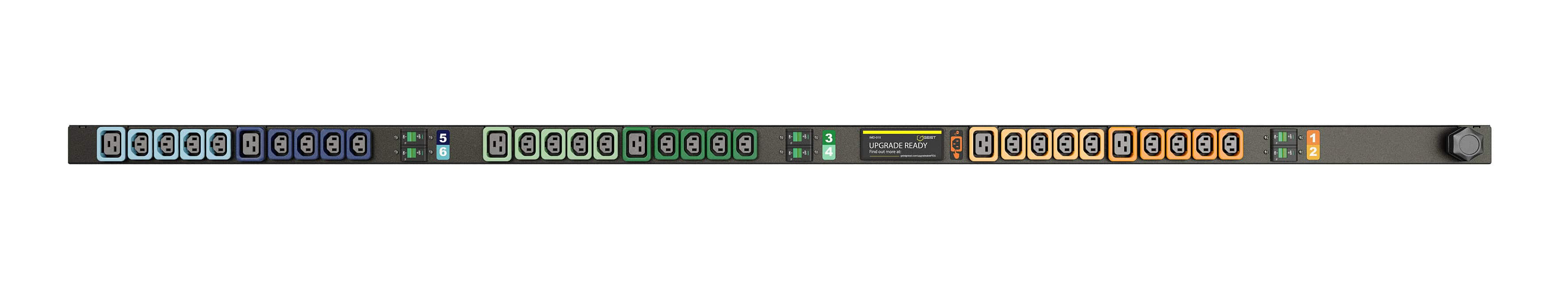 Vertiv GI10005L energiedistributie 30 AC-uitgang(en) Zwart (GI10005L) thumbnail