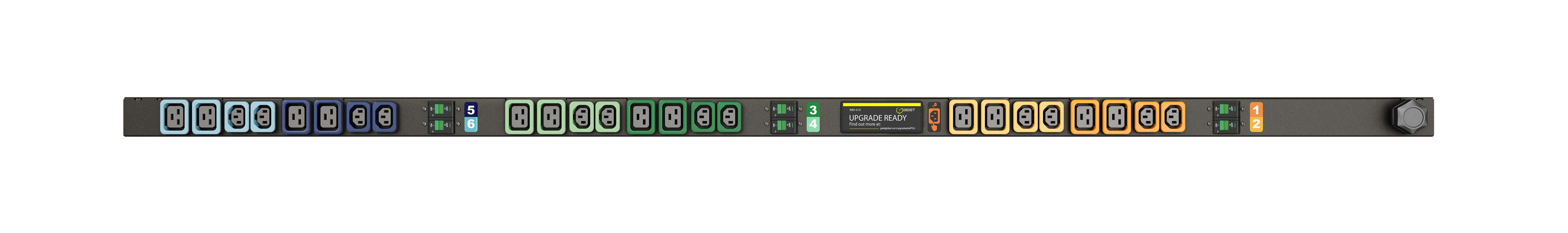 Vertiv MG01X4B1-24PBB3-3PS56B2A10-S energiedistributie 24 AC-uitgang(en) Zwart (GI10015L) thumbnail