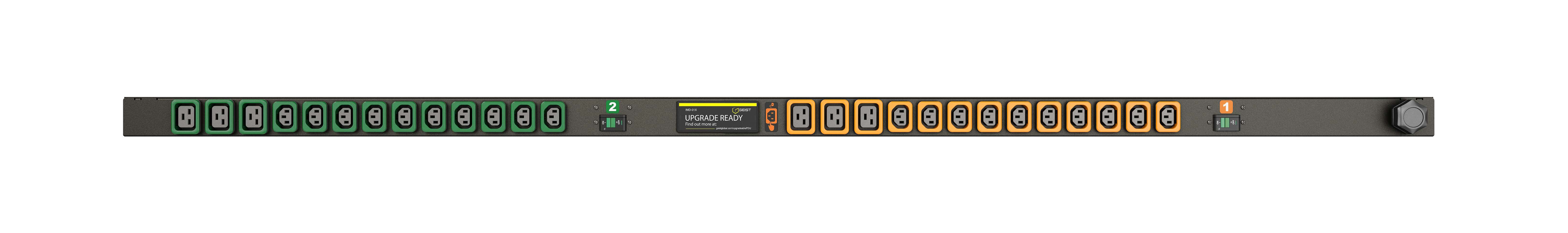 Vertiv MG01X4B1-26PJ63-3PS6B2A10-S energiedistributie 26 AC-uitgang(en) Zwart (GI10019L) thumbnail