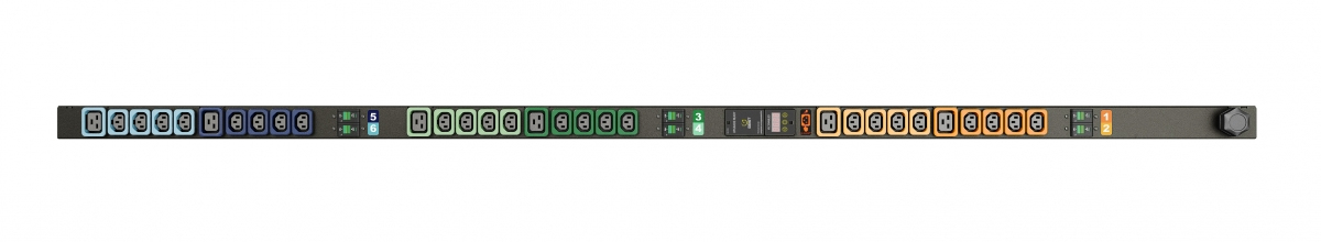 Vertiv MG01D4W1-30PN63-3PS56B2A10-S energiedistributie 30 AC-uitgang(en) 0U Zwart (GI10024L) thumbnail
