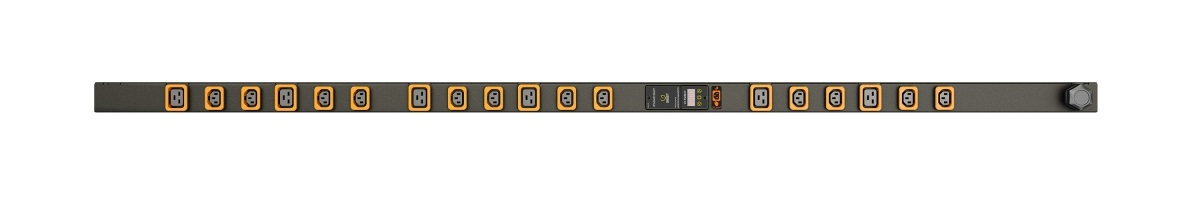 Vertiv MG01D4B0-18PB63-2PS6B2A10-S energiedistributie 18 AC-uitgang(en) 0U Zwart (GI10029L) thumbnail