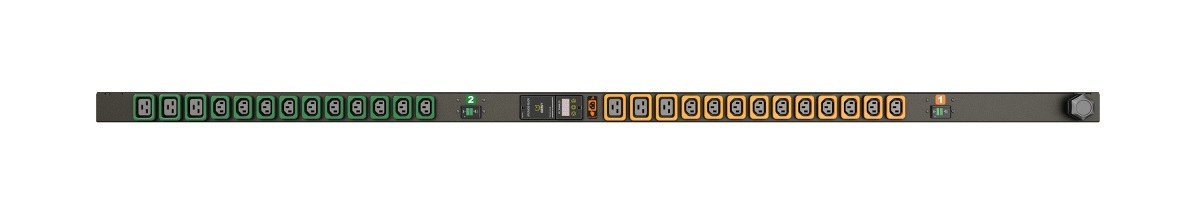 Vertiv MG01D4B1-26PJ63-3PS6B2A10-S energiedistributie 26 AC-uitgang(en) 0U Zwart (GI10038L) thumbnail