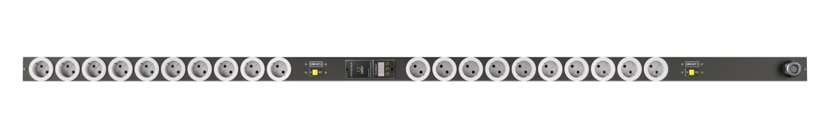 Vertiv MG01D4W1-20SKR3-3PS6B2A10-S energiedistributie 20 AC-uitgang(en) 0U Zwart (GI10040) thumbnail