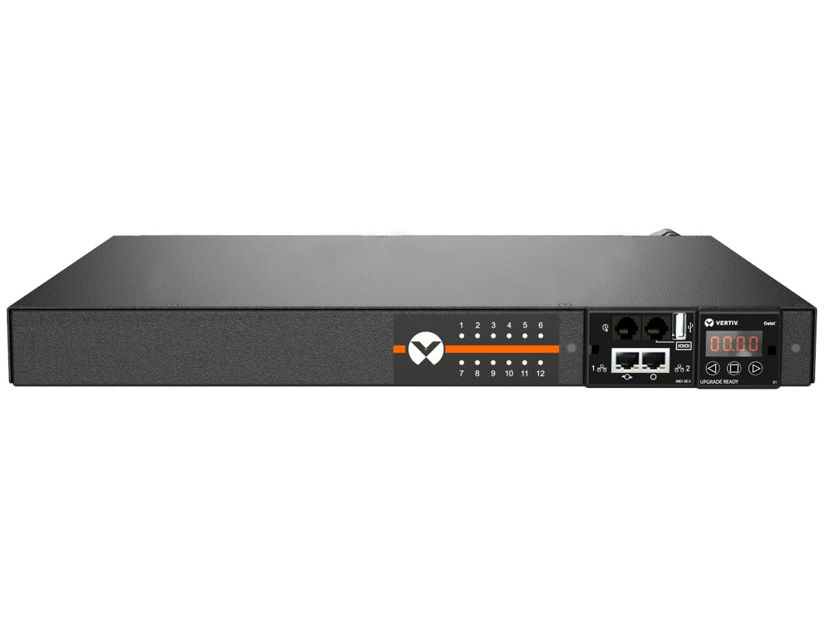 Vertiv Geist MGS3E1R5-12CF13-2PS56B2H10-S energiedistributie 12 AC-uitgang(en) 0U Zwart (GS30200) thumbnail
