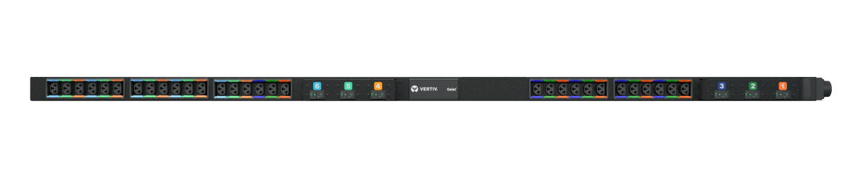 Vertiv U1078 energiedistributie 24 AC-uitgang(en) 0U Zwart (U1078) thumbnail