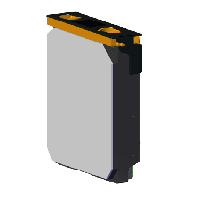 Western Digital 1EX2478 behuizing voor opslagstations HDD-behuizing Zwart, Grijs, Oranje 3.5 (1EX2478) thumbnail