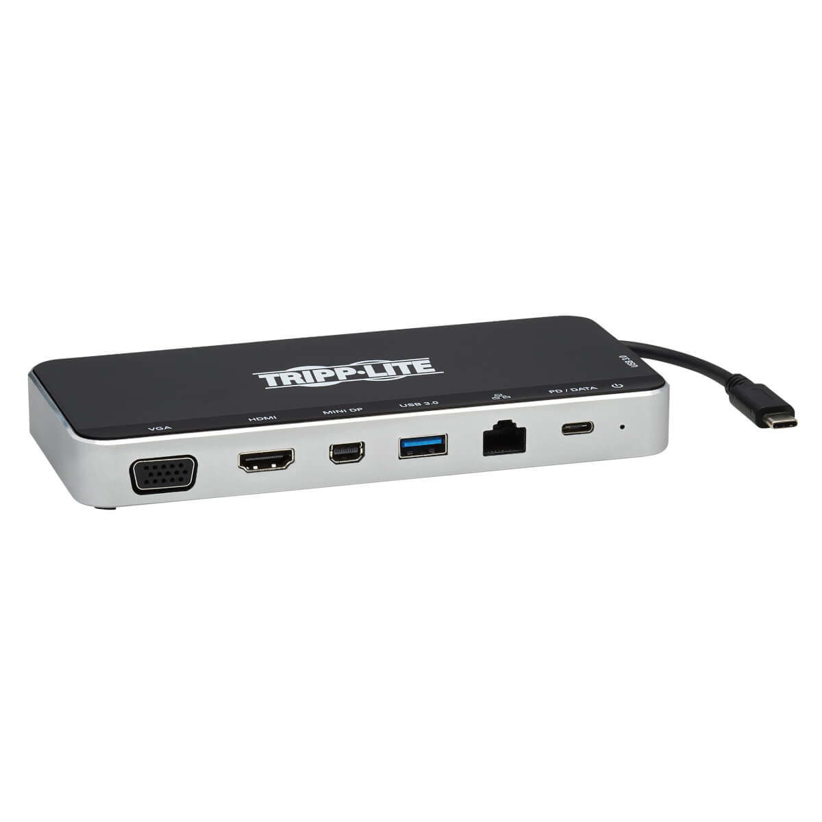 Tripp Lite U442-DOCK16-B laptop dock & poortreplicator Bedraad USB 3.2 Gen 1 (3.1 Gen 1) Type-C Grijs (U442-DOCK16-B) thumbnail Tripp Lite U442-DOCK16-B laptop dock & poortreplicator Bedraad USB 3.2 Gen 1 (3.1 Gen 1) Type-C Grijs (U442-DOCK16-B) thumbnail