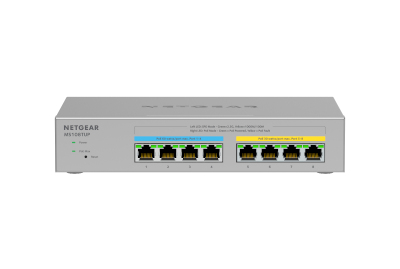 NETGEAR MS108TUP Unmanaged L2 2.5G Ethernet (100/1000/2500) Power over Ethernet (PoE) Grijs (MS108TUP-100EUS) thumbnail