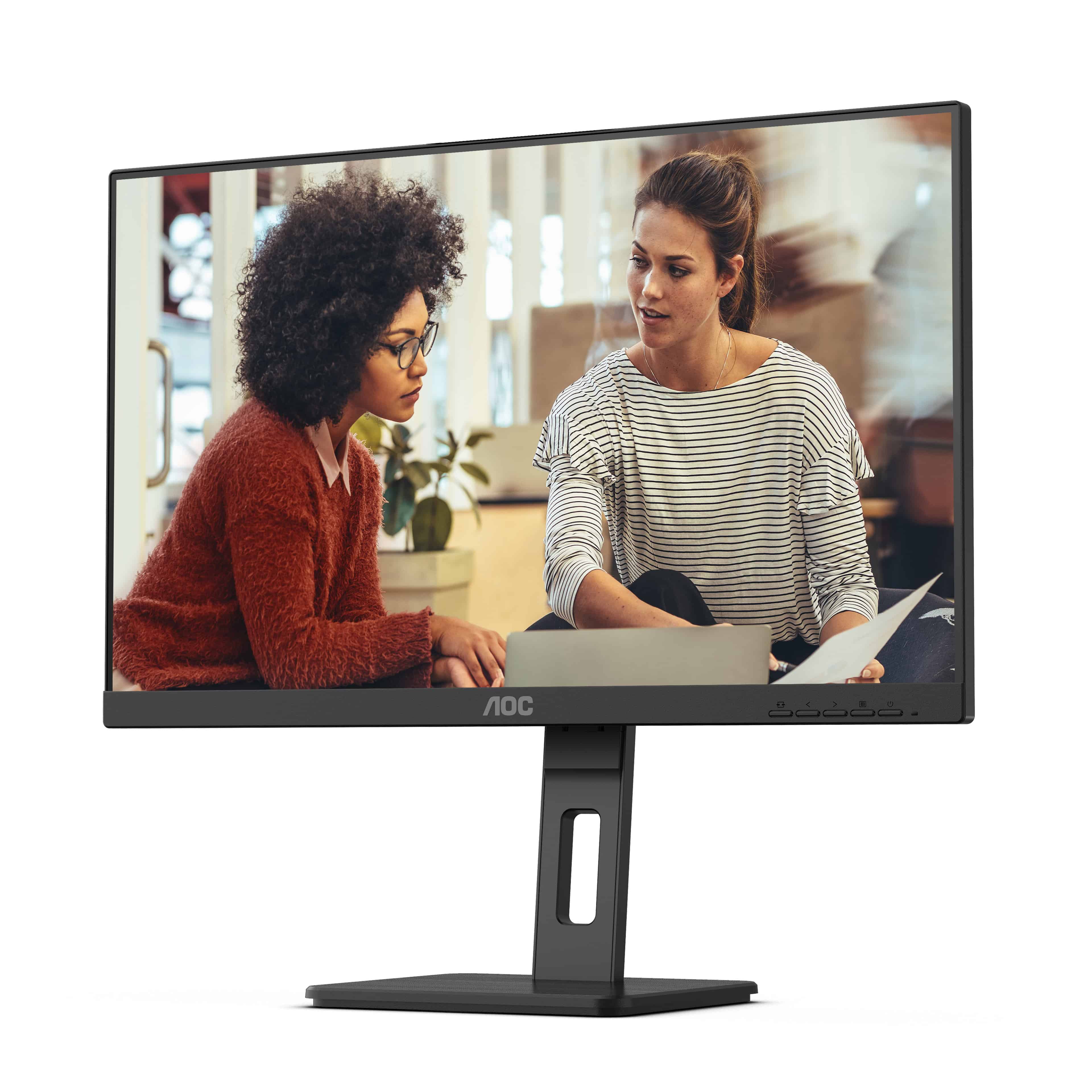 AOC Q27E3UMF computer monitor 68,6 cm (27) 2560 x 1440 Pixels Quad HD Zwart (Q27E3UMF) thumbnail