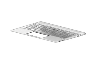 HP L37531-B31 laptop reserve-onderdeel Toetsenbord (L37531-B31) thumbnail