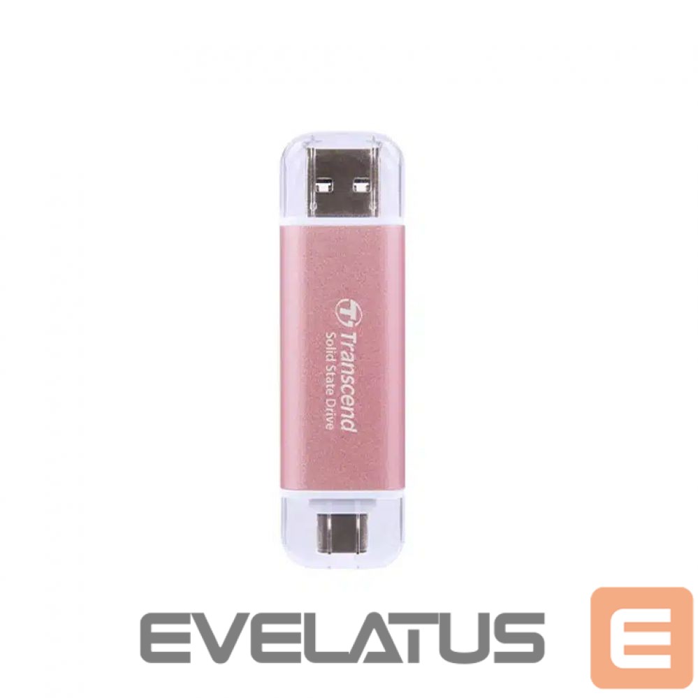 Transcend ESD300 - SSD - 1 TB - externí (pøenosný) - USB 3.2 Gen 2x1 (USB-C konektor) - ro (TS1TESD300P) thumbnail
