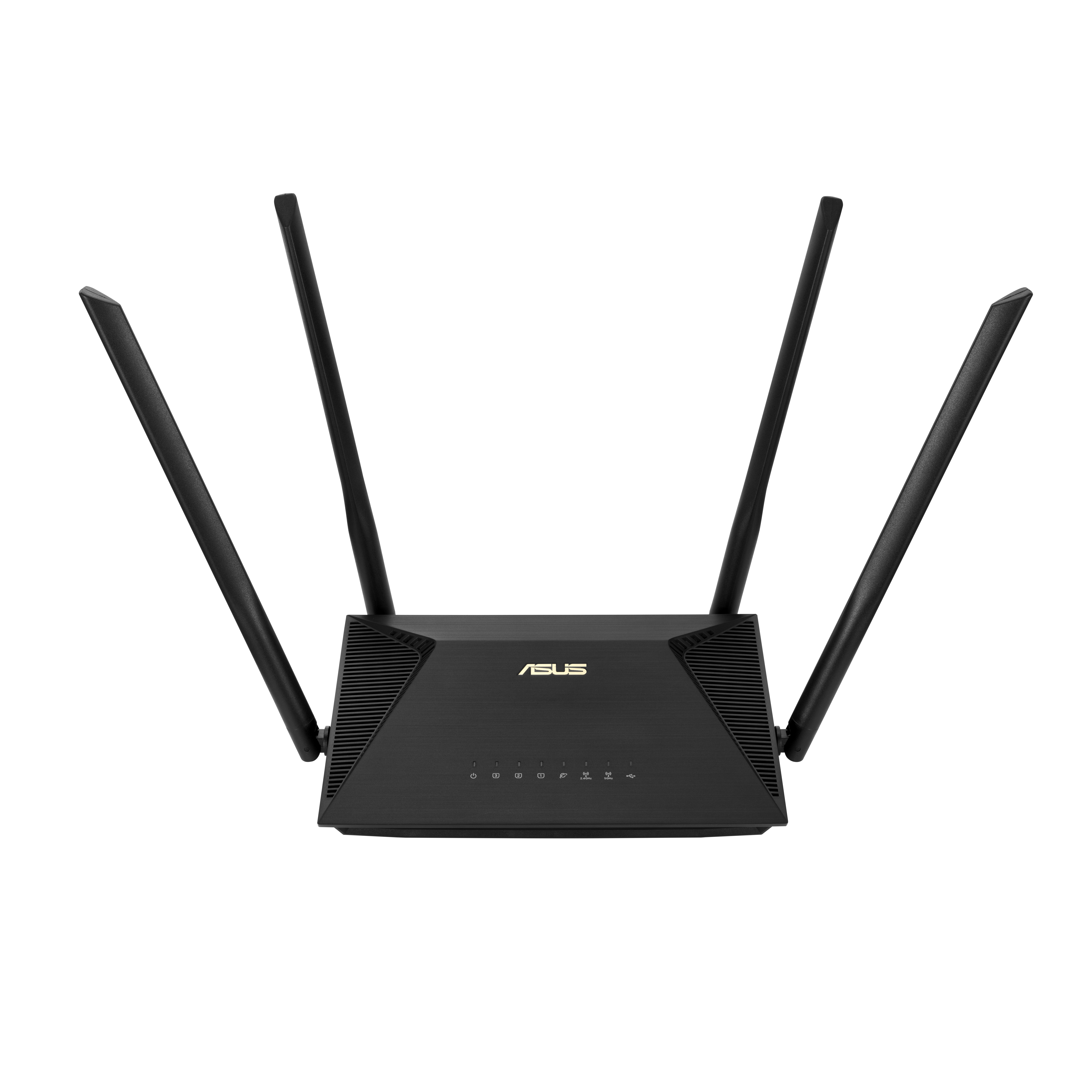 ASUS RT-AX53U draadloze router Gigabit Ethernet Dual-band (2.4 GHz / 5 GHz) Zwart (RT-AX53U) thumbnail