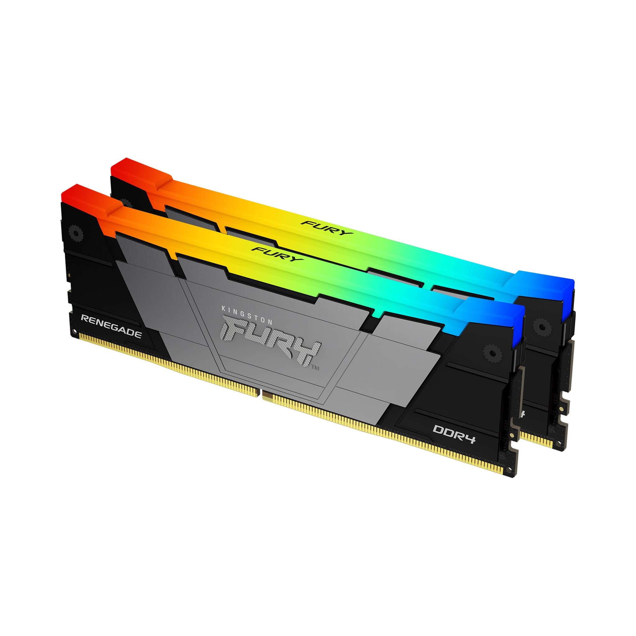Kingston Technology FURY 16GB 3600MT/s DDR4 CL16 DIMM (set van 2) Renegade RGB (KF436C16RB2AK2/16) thumbnail