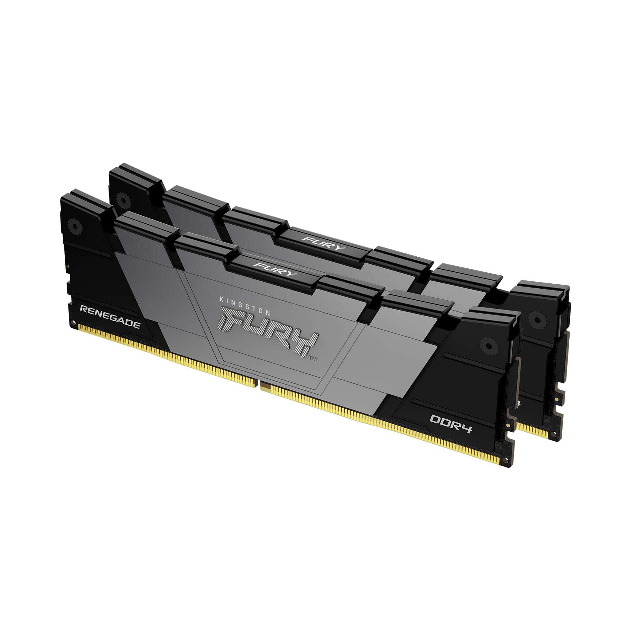 Kingston Technology FURY 16 GB 3600 MT/s DDR4 CL16 DIMM (sada dvou) Renegade Black (KF436C16RB2K2/16) thumbnail